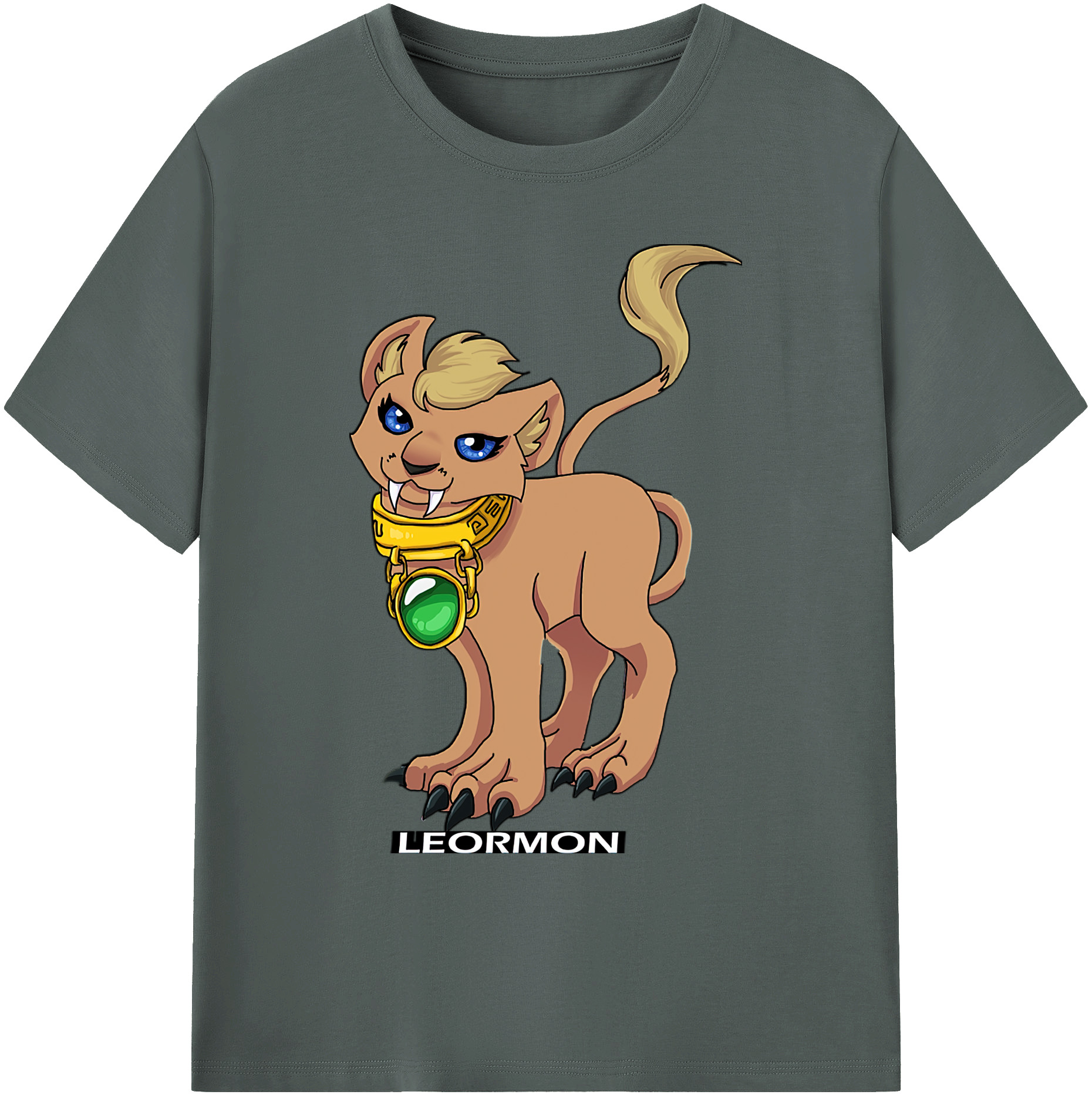 （画像用） Digimon デジタルモンスター/デジモン 綿100％ メンズ半袖Tシャツ｜肌触りやわらか＆通気性